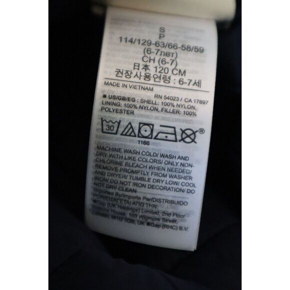 Gap Kids Sz S (6-7) Olive Green Recycled Lightweight PrimaLoft Puffer Jacket - Picture 8 of 10